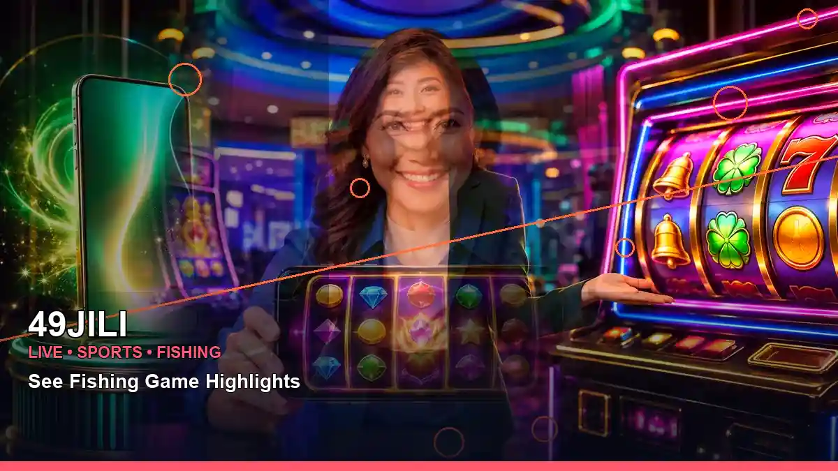 49JILI 49JILI king of fishing information for Philippine users scene with right close-up reels casino bonus games for